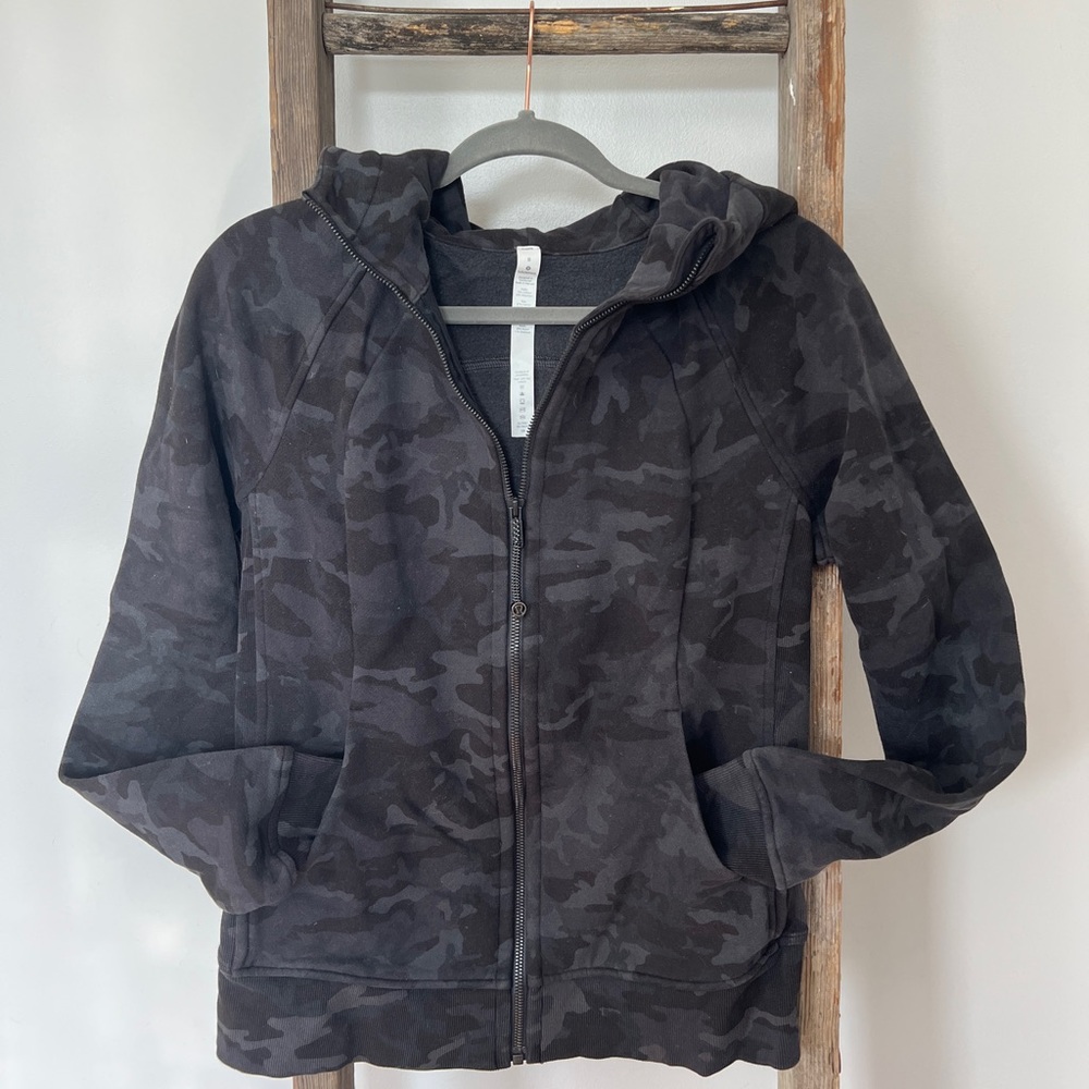 lululemon athletica Black Camo Jacket